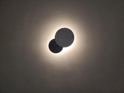 Adjustable Pin Wall Lamp with LED Light and Modern Design