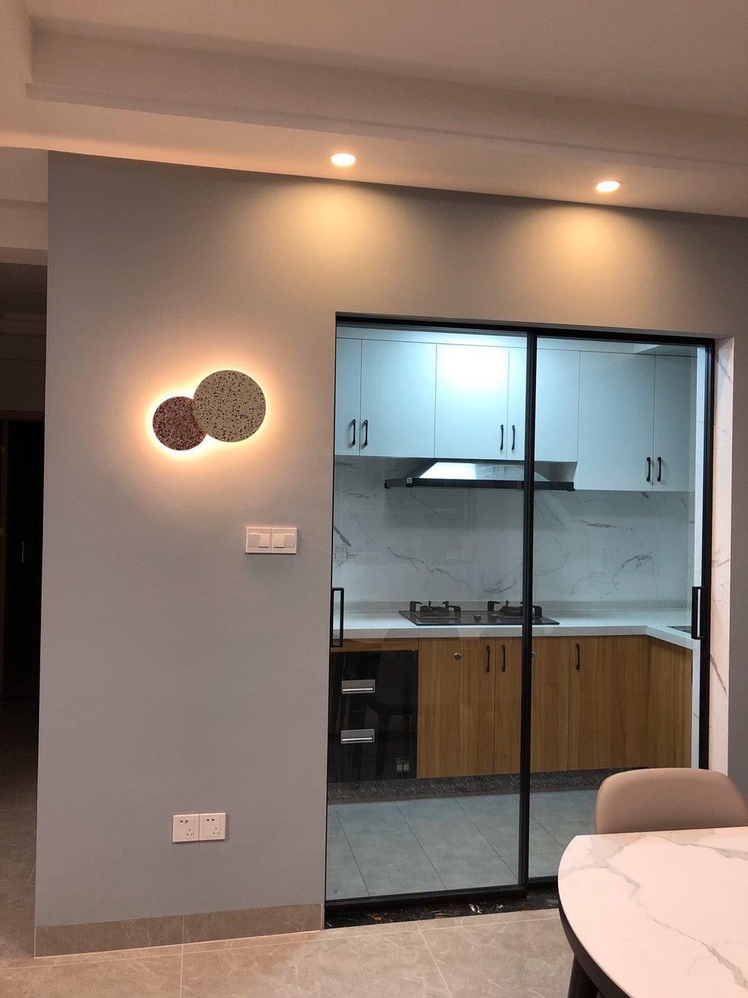 Adjustable Pin Wall Lamp with LED Light and Modern Design