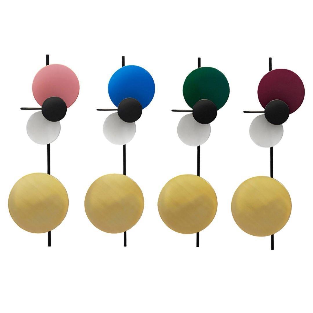 Planet Plug-in Wall Lamp with Adjustable Brightness and Modern Design