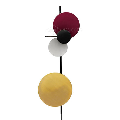 Planet Plug-in Wall Lamp with Adjustable Brightness and Modern Design