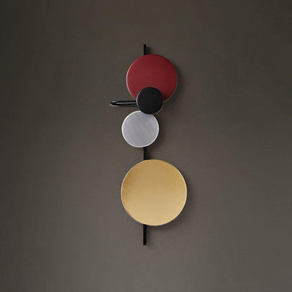 Planet Plug-in Wall Lamp with Adjustable Brightness and Modern Design