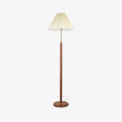 Elegant Pleated Floor Lamp with Adjustable Brightness and Energy-Effic