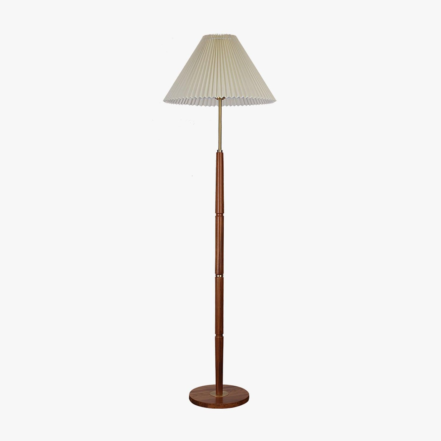 Elegant Pleated Floor Lamp with Adjustable Brightness and Energy-Effic