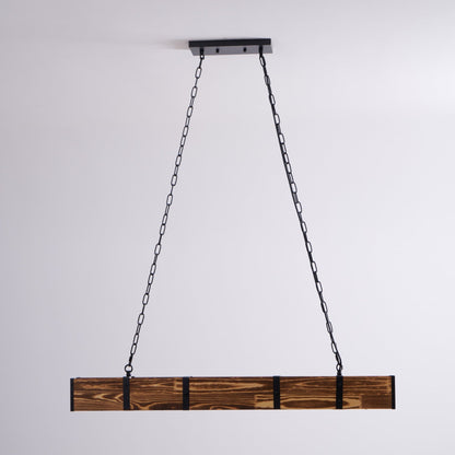 Elegant Pleva Chandelier - Adjustable Height & Energy-Efficient LED Li