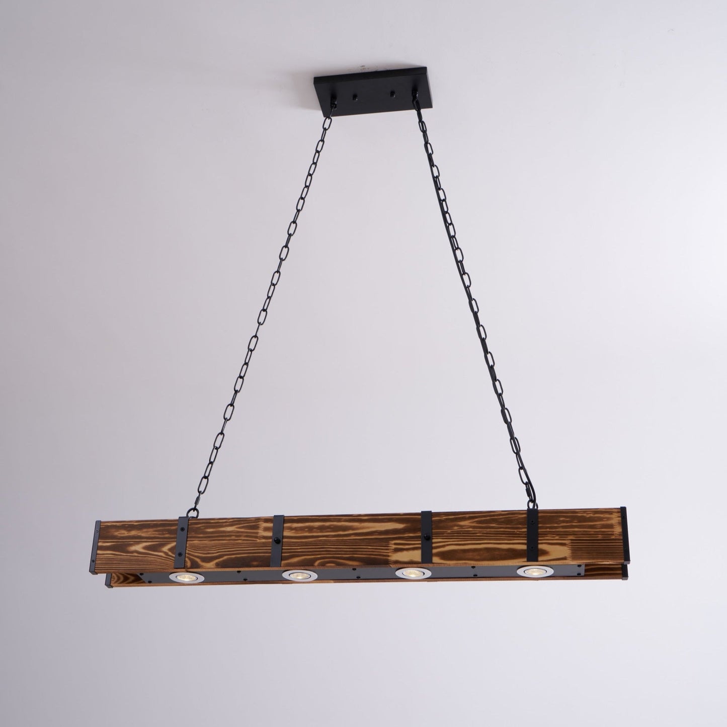 Elegant Pleva Chandelier - Adjustable Height & Energy-Efficient LED Li