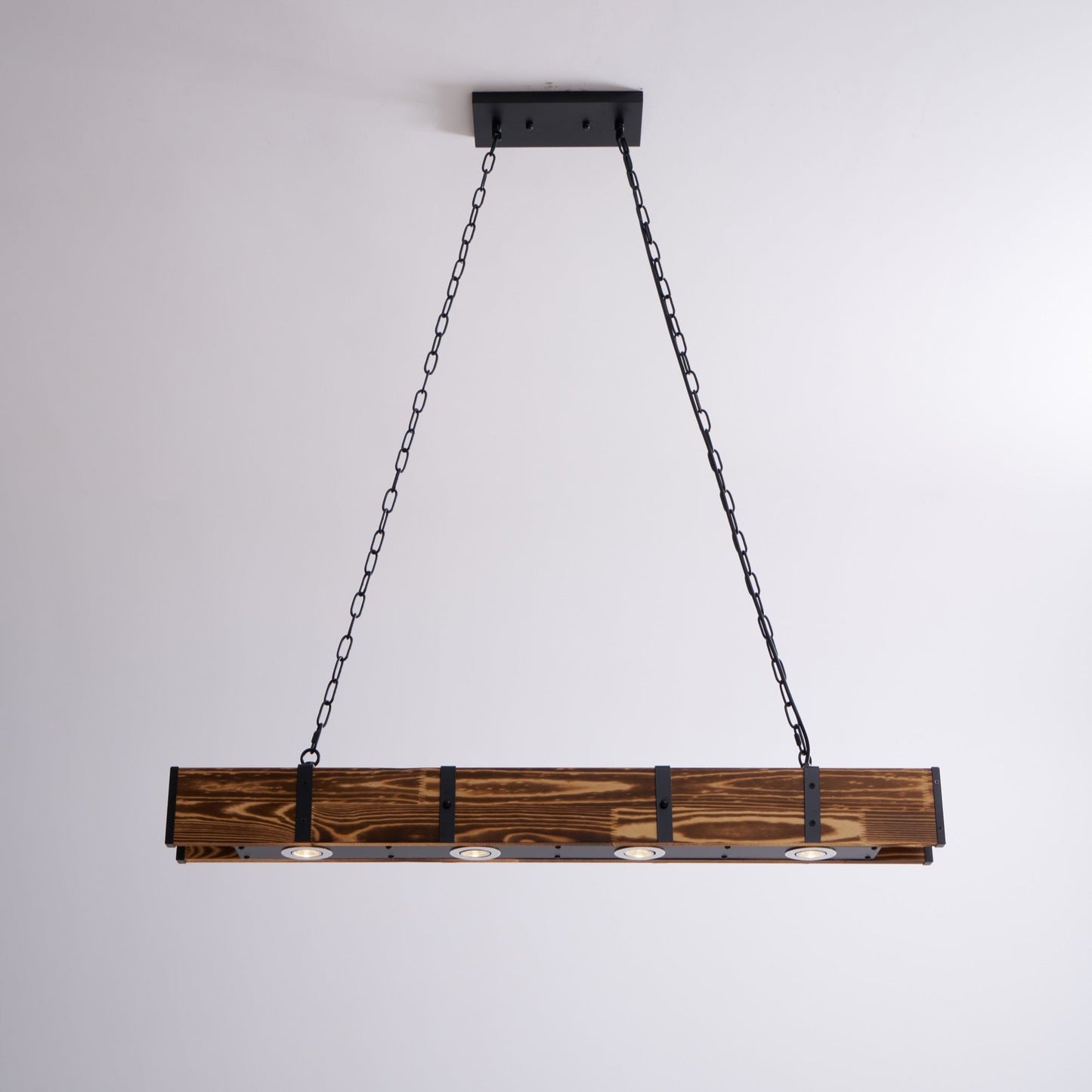 Elegant Pleva Chandelier - Adjustable Height & Energy-Efficient LED Li