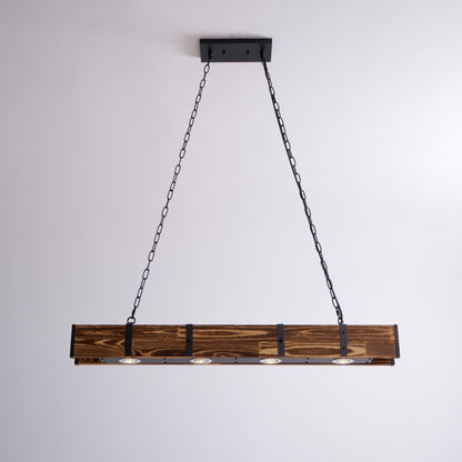 Elegant Pleva Chandelier - Adjustable Height & Energy-Efficient LED Li