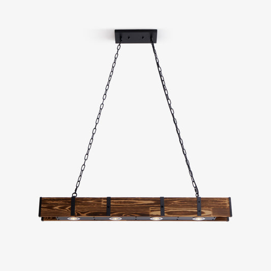 Elegant Pleva Chandelier - Adjustable Height & Energy-Efficient LED Li