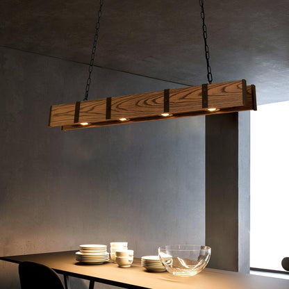 Elegant Pleva Chandelier - Adjustable Height & Energy-Efficient LED Li