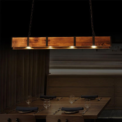 Elegant Pleva Chandelier - Adjustable Height & Energy-Efficient LED Li