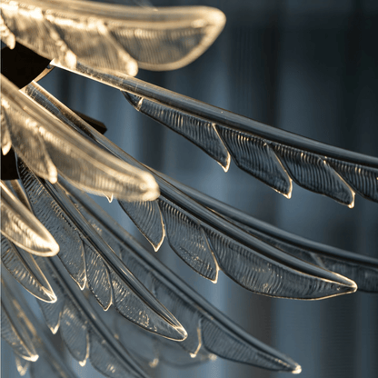 Plumage Ascent Chandelier - Elegant Design with Adjustable Brightness