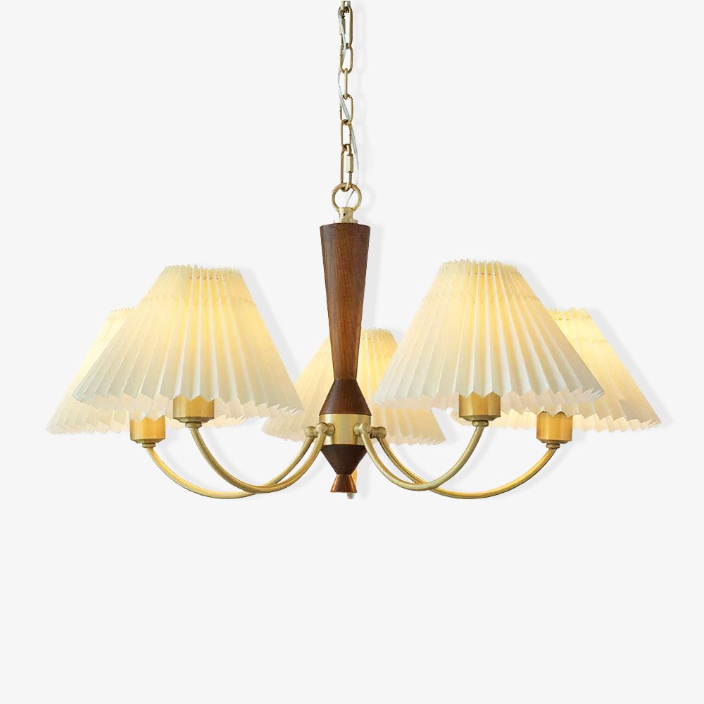 Polina Chandelier - Elegant Lighting Fixture with Adjustable Height &