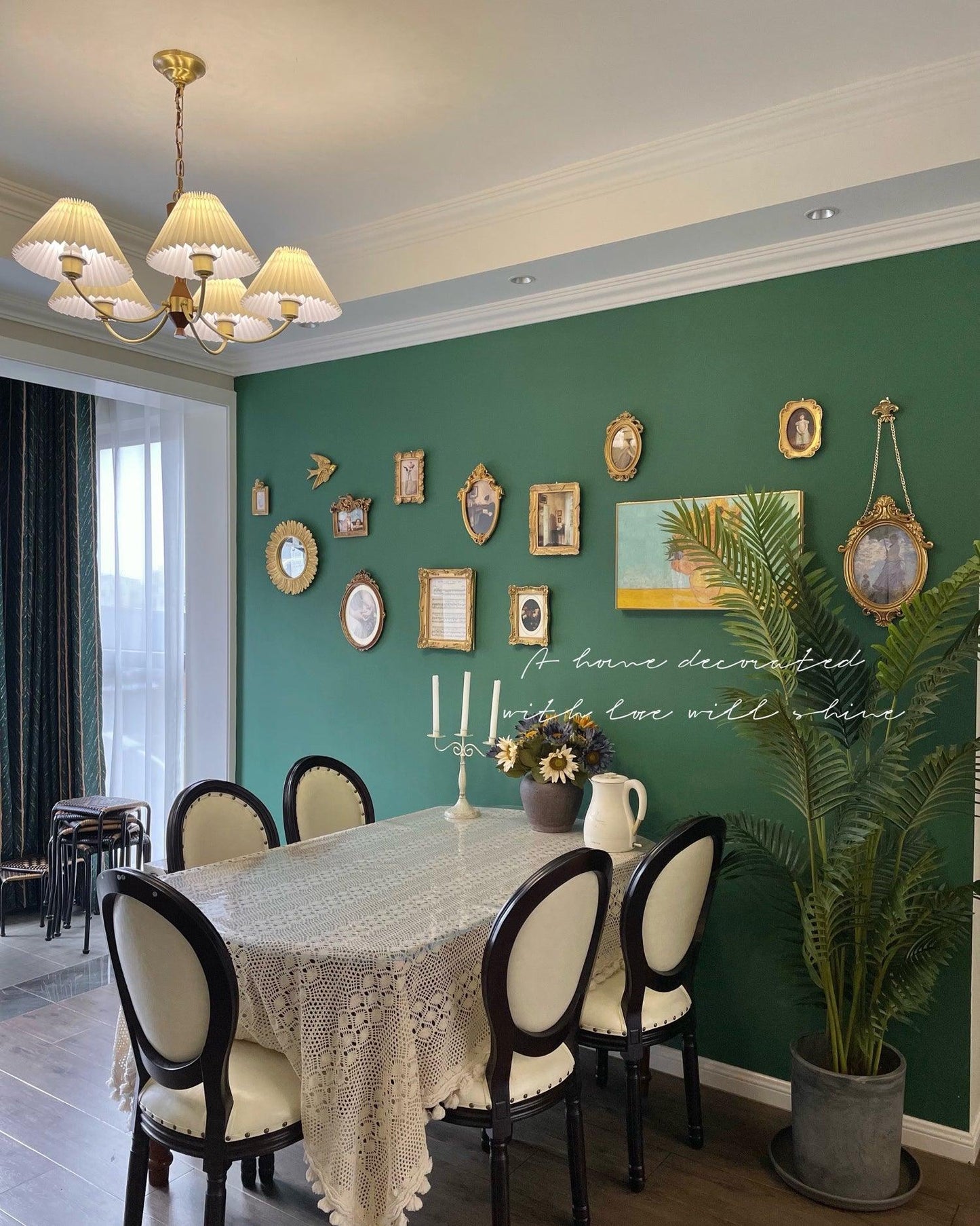 Polina Chandelier - Elegant Lighting Fixture with Adjustable Height &