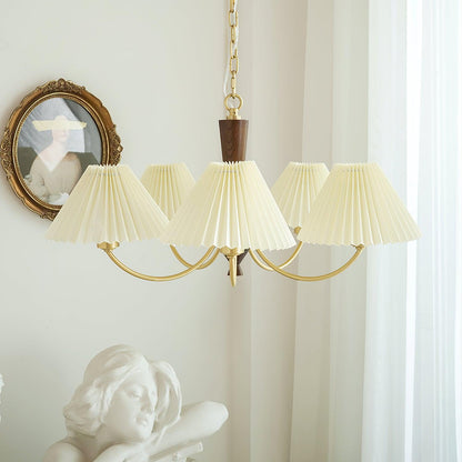 Polina Chandelier - Elegant Lighting Fixture with Adjustable Height &