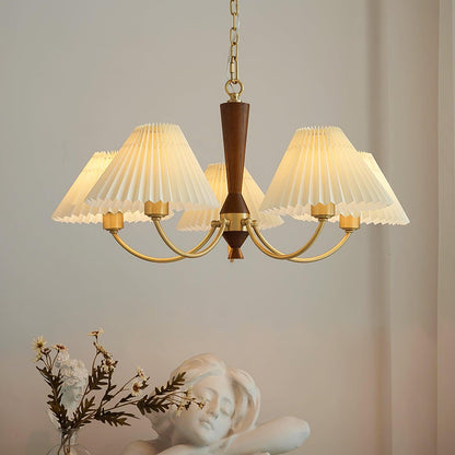 Polina Chandelier - Elegant Lighting Fixture with Adjustable Height &