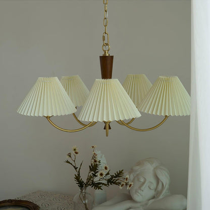 Polina Chandelier - Elegant Lighting Fixture with Adjustable Height &