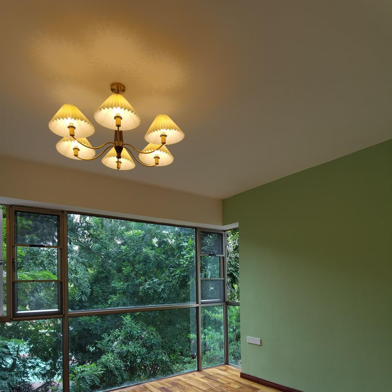 Polina Chandelier - Elegant Lighting Fixture with Adjustable Height &