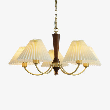 Polina Chandelier - Elegant Lighting Fixture with Adjustable Height &