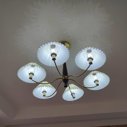 Polina Chandelier - Elegant Lighting Fixture with Adjustable Height &