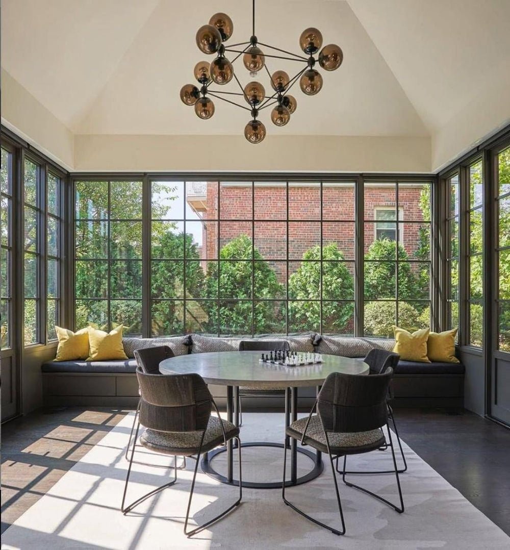 Vertex Chandelier - Modern Design with Adjustable Brightness & Energy-