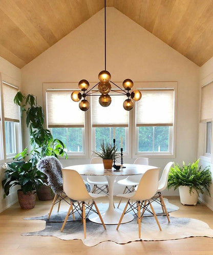 Vertex Chandelier - Modern Design with Adjustable Brightness & Energy-