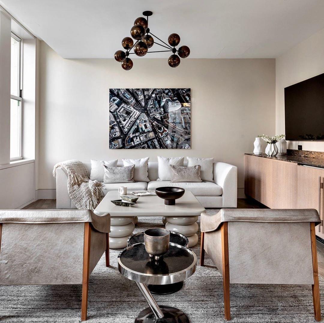 Vertex Chandelier - Modern Design with Adjustable Brightness & Energy-