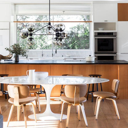 Vertex Chandelier - Modern Design with Adjustable Brightness & Energy-