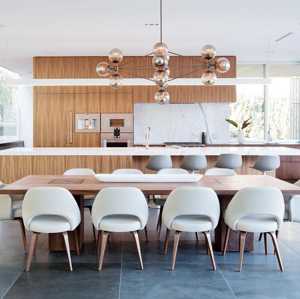 Vertex Chandelier - Modern Design with Adjustable Brightness & Energy-