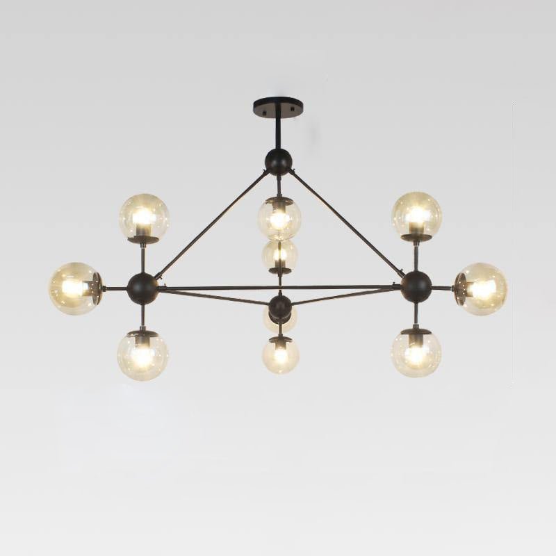 Vertex Chandelier - Modern Design with Adjustable Brightness & Energy-