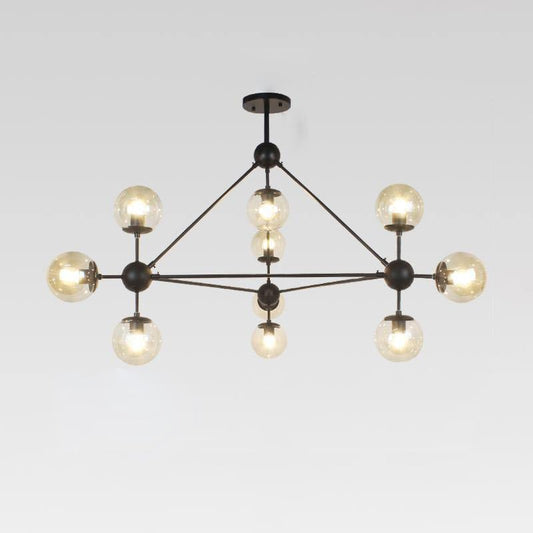 Vertex Chandelier - Modern Design with Adjustable Brightness & Energy-