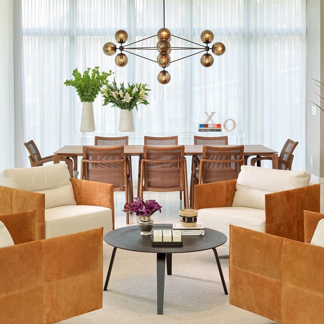 Vertex Chandelier - Modern Design with Adjustable Brightness & Energy-