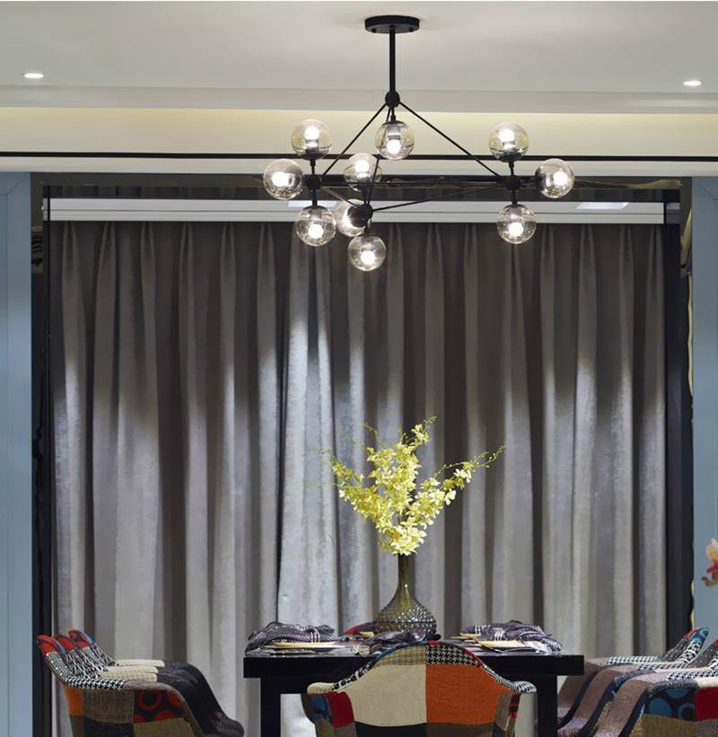 Vertex Chandelier - Modern Design with Adjustable Brightness & Energy-