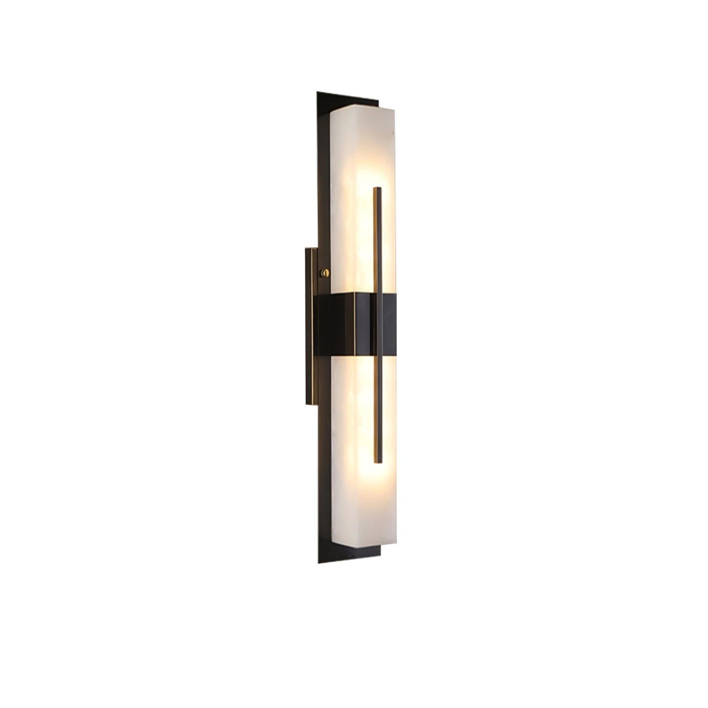 Alabaster Outdoor Wall Light with Weather-Resistant Design & Soft Glow
