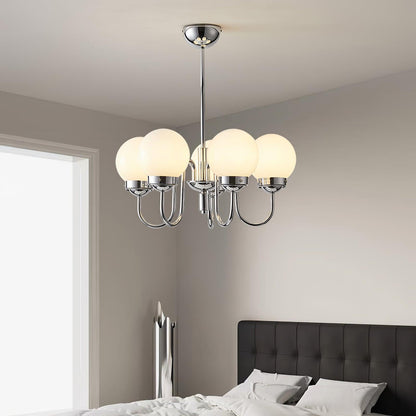 Carisa Chandelier - Elegant Design with Adjustable Height & LED Compat