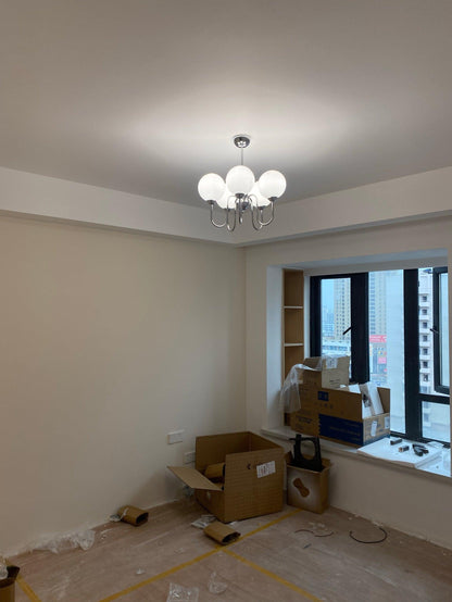 Carisa Chandelier - Elegant Design with Adjustable Height & LED Compat