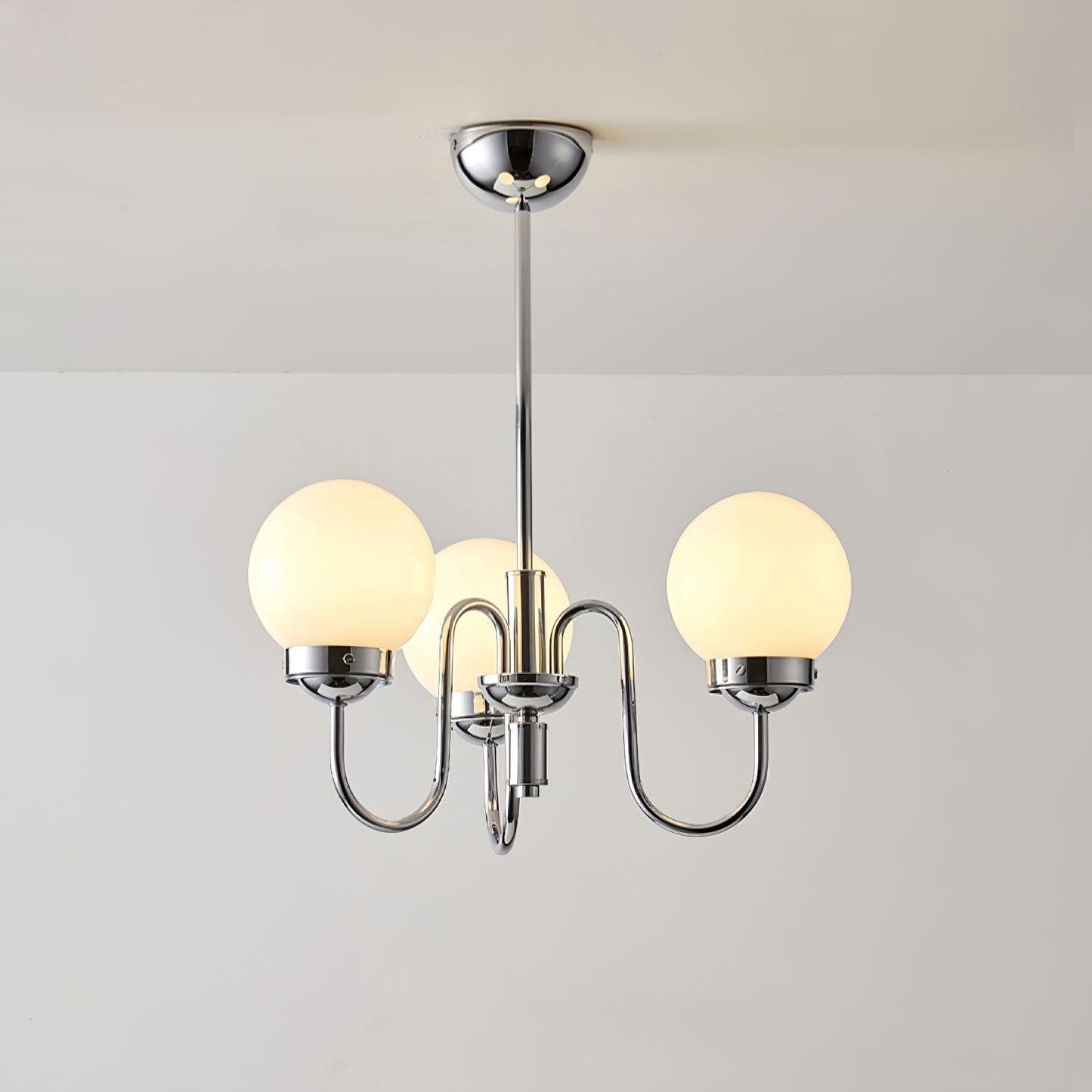 Carisa Chandelier - Elegant Design with Adjustable Height & LED Compat