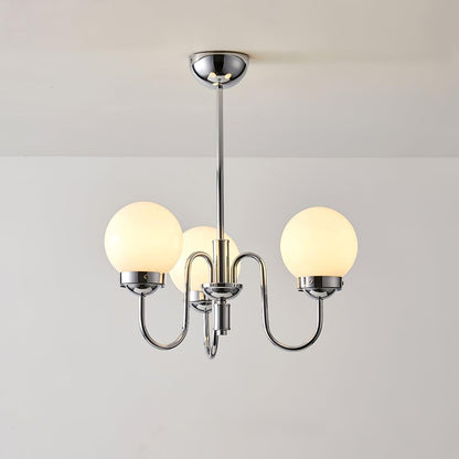 Carisa Chandelier - Elegant Design with Adjustable Height & LED Compat