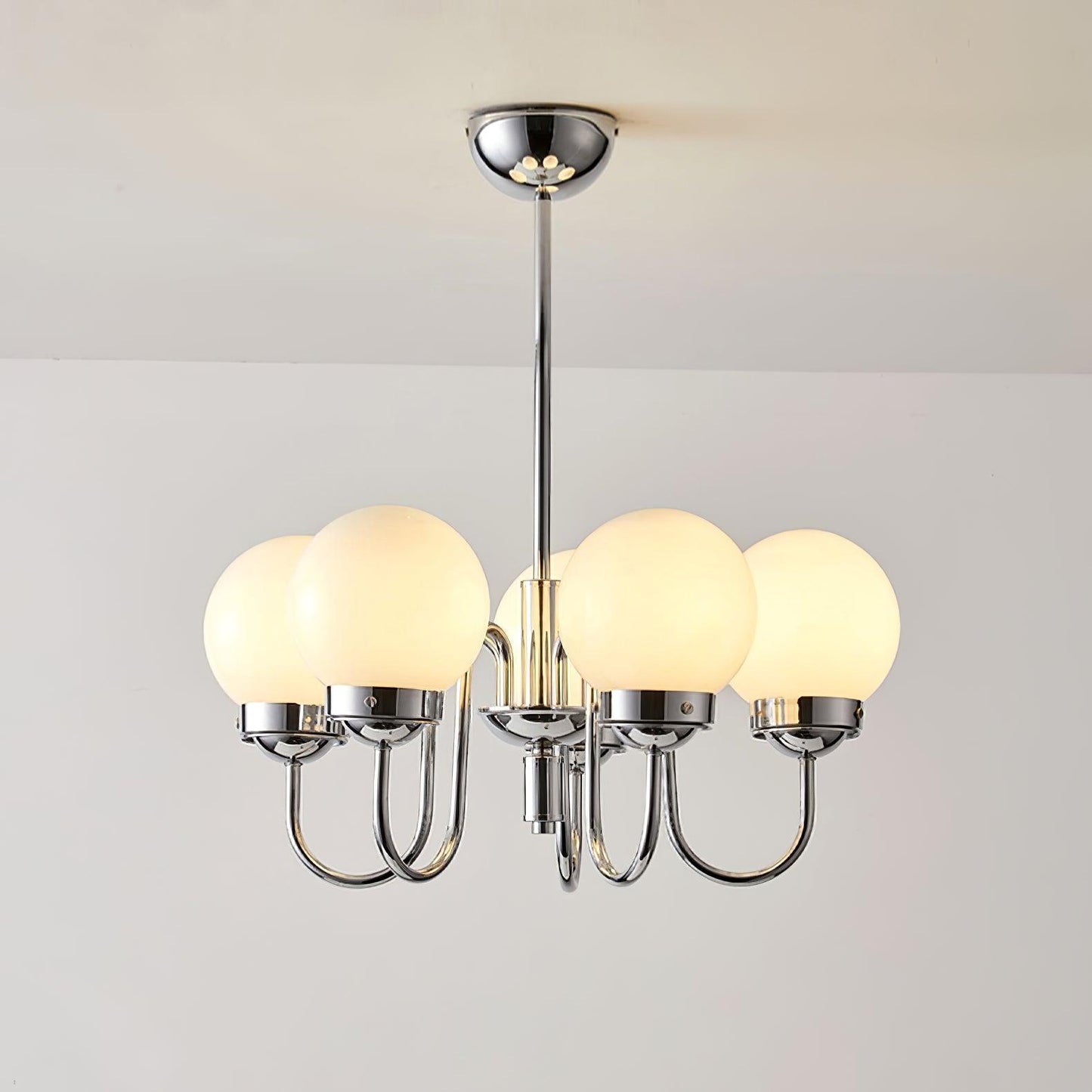 Carisa Chandelier - Elegant Design with Adjustable Height & LED Compat