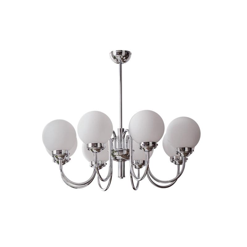 Carisa Chandelier - Elegant Design with Adjustable Height & LED Compat