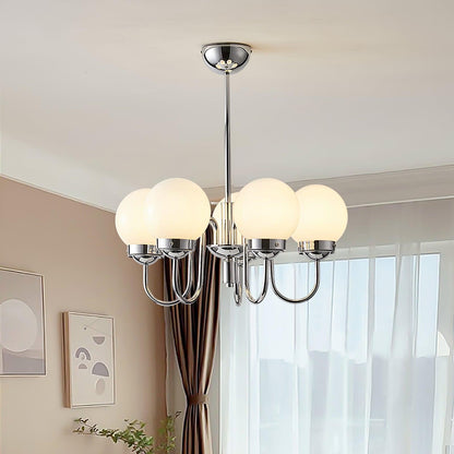 Carisa Chandelier - Elegant Design with Adjustable Height & LED Compat