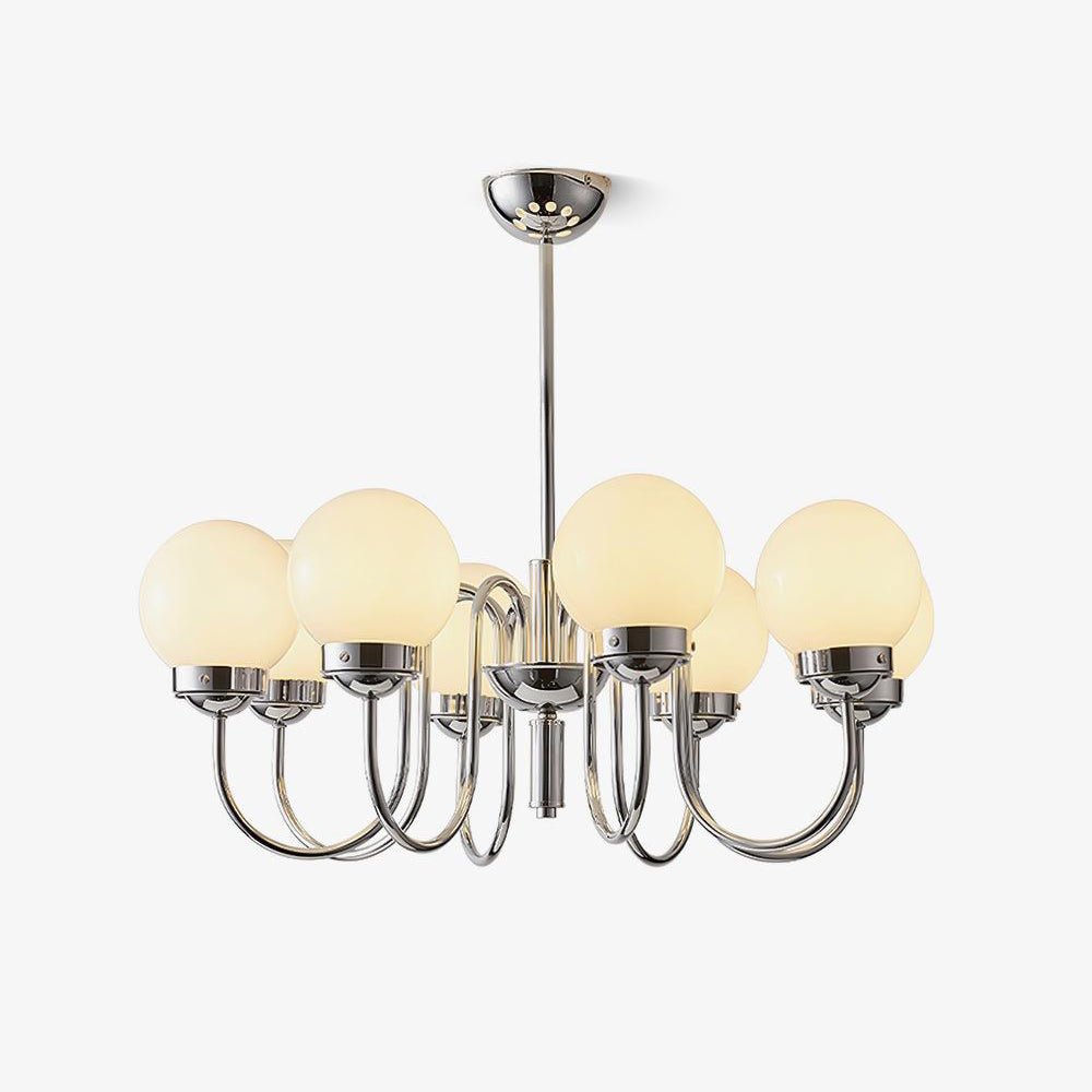 Carisa Chandelier - Elegant Design with Adjustable Height & LED Compat