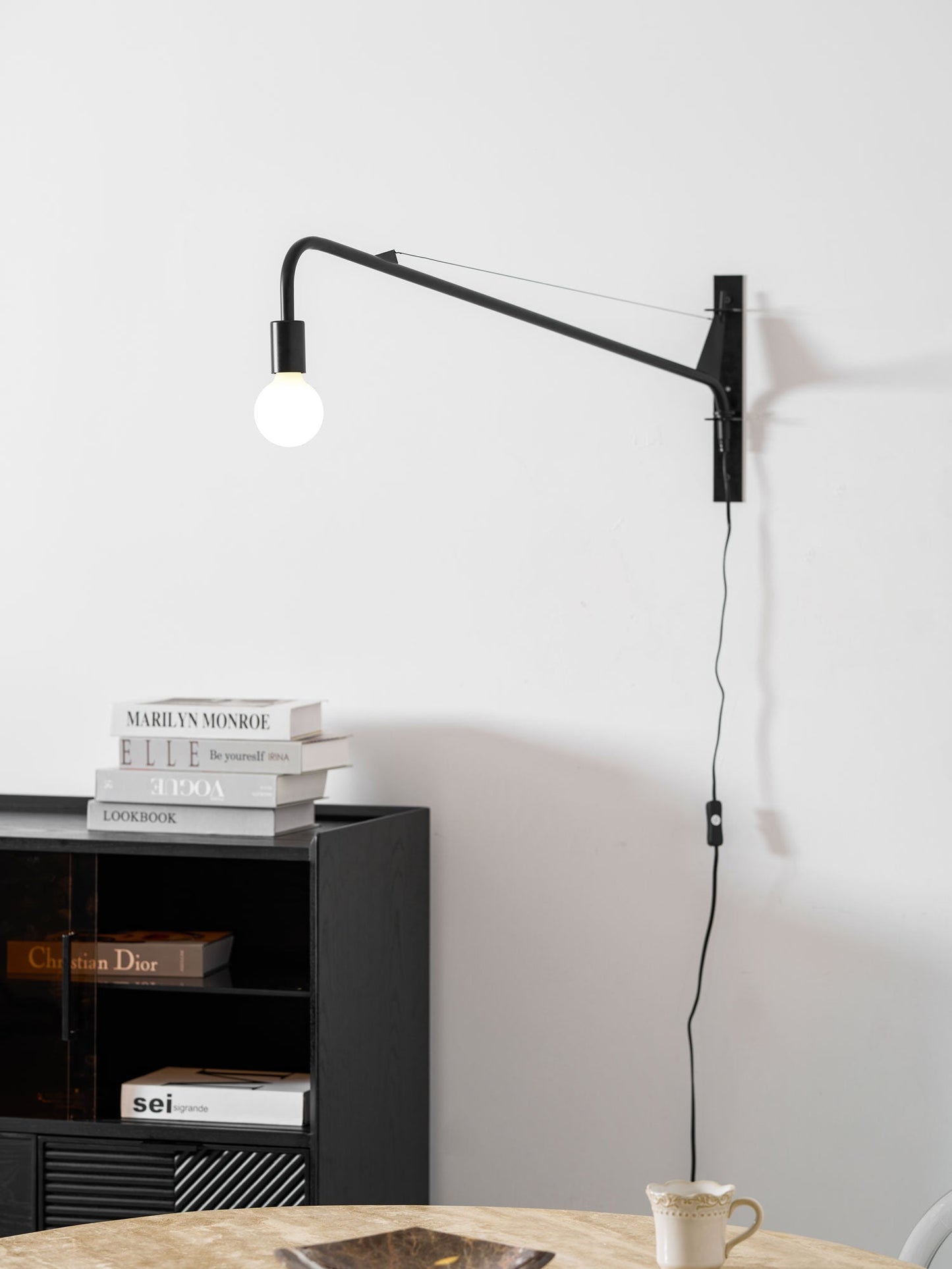 Prouve Petite Potence Wall Lamp - Adjustable Arm, Sleek Design