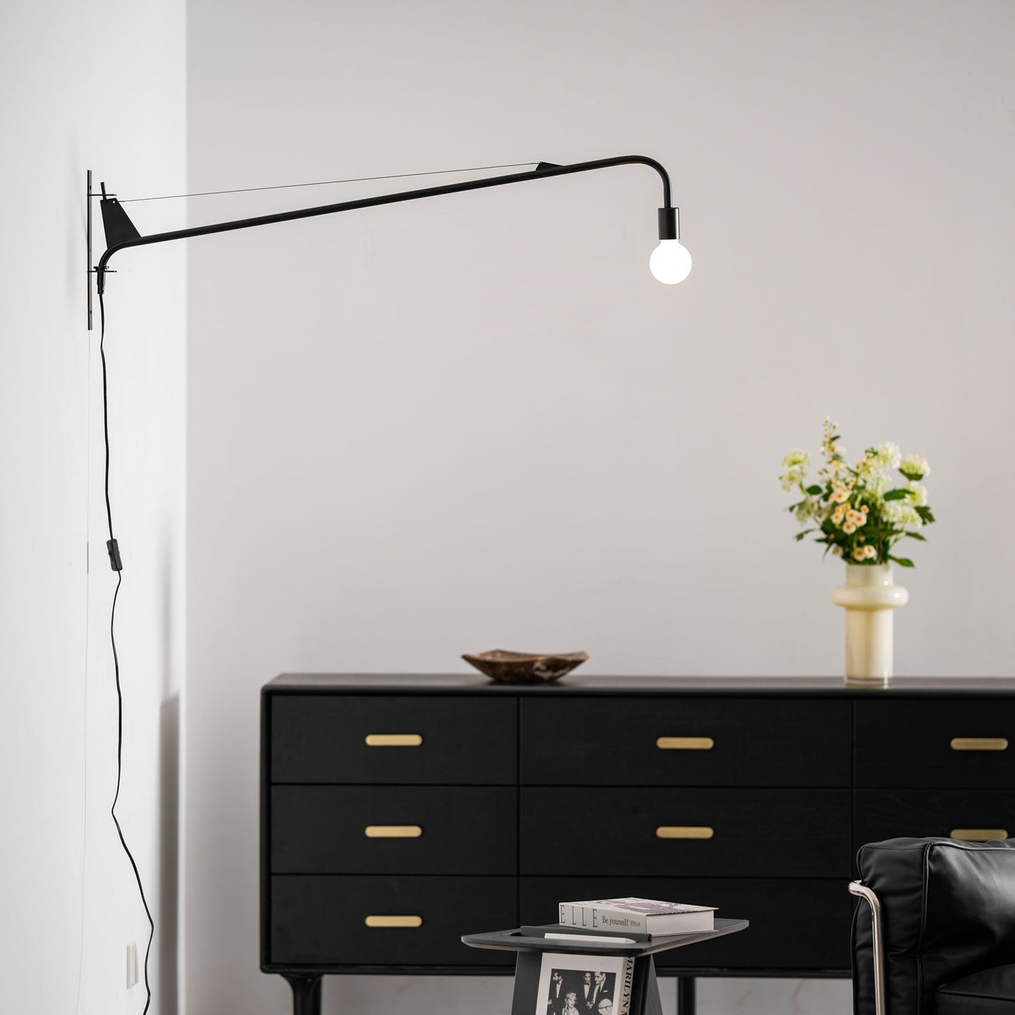 Prouve Petite Potence Wall Lamp - Adjustable Arm, Sleek Design
