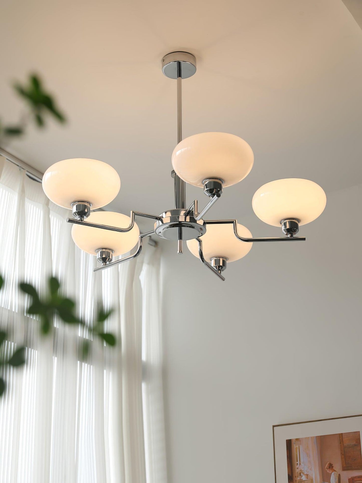 Elegant Puja Chandeliers - Adjustable Brightness & Energy Efficient