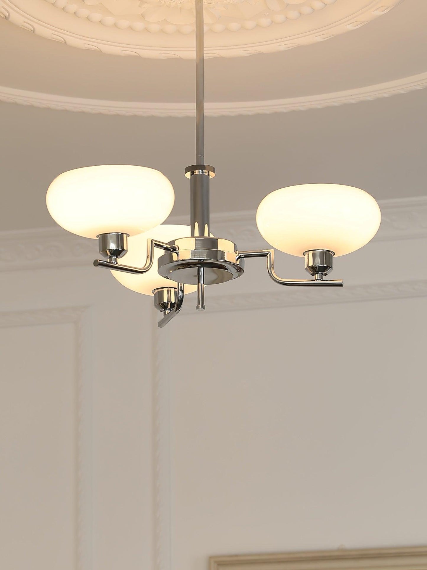 Elegant Puja Chandeliers - Adjustable Brightness & Energy Efficient