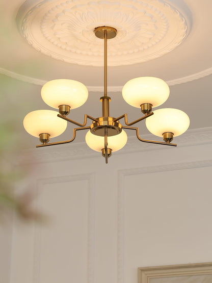 Elegant Puja Chandeliers - Adjustable Brightness & Energy Efficient