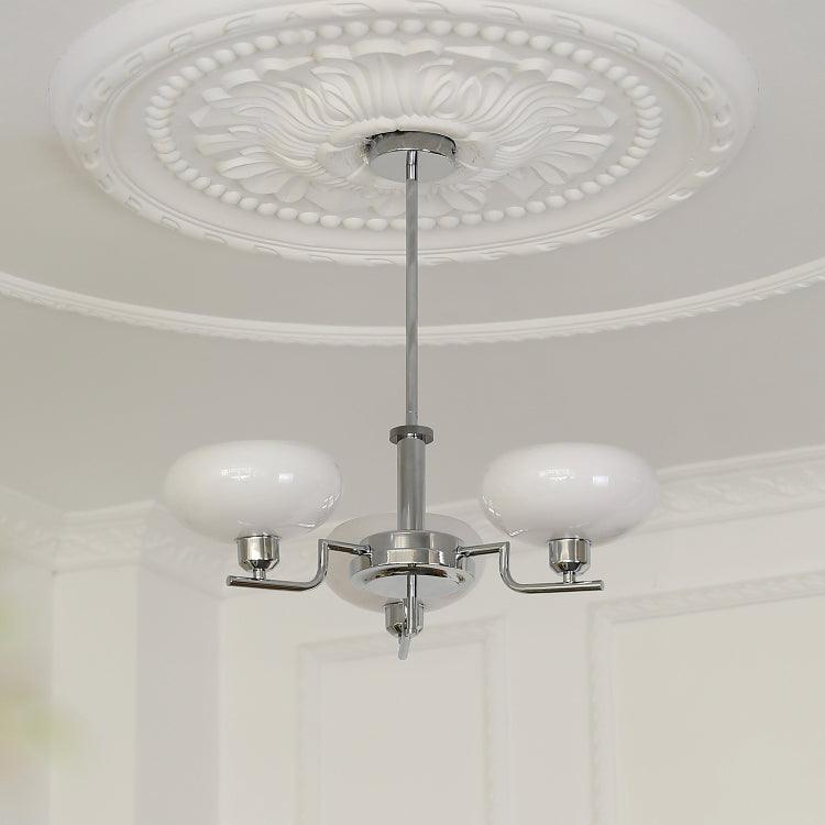 Elegant Puja Chandeliers - Adjustable Brightness & Energy Efficient