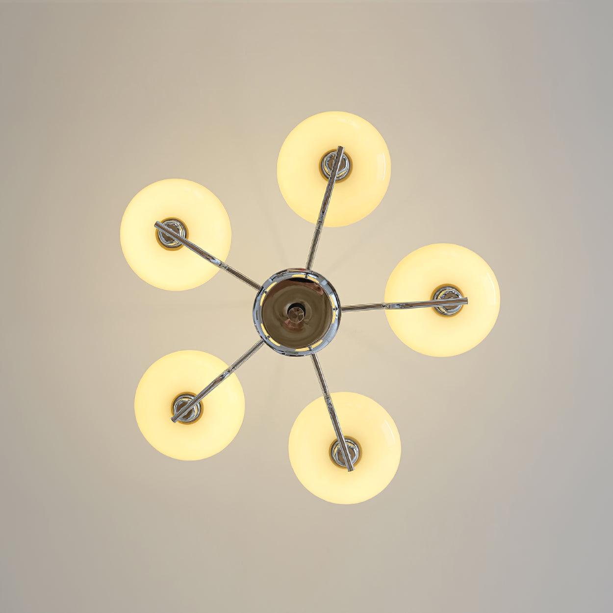Elegant Puja Chandeliers - Adjustable Brightness & Energy Efficient