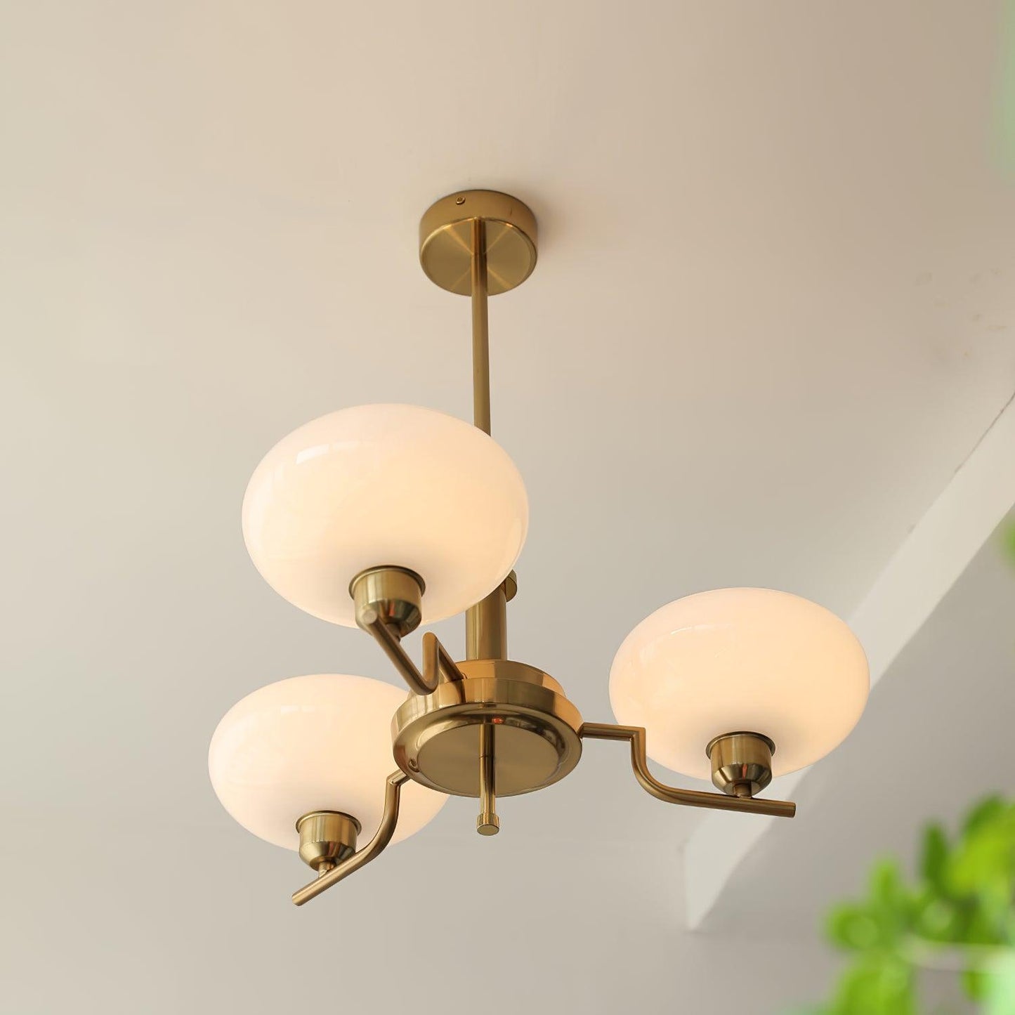 Elegant Puja Chandeliers - Adjustable Brightness & Energy Efficient