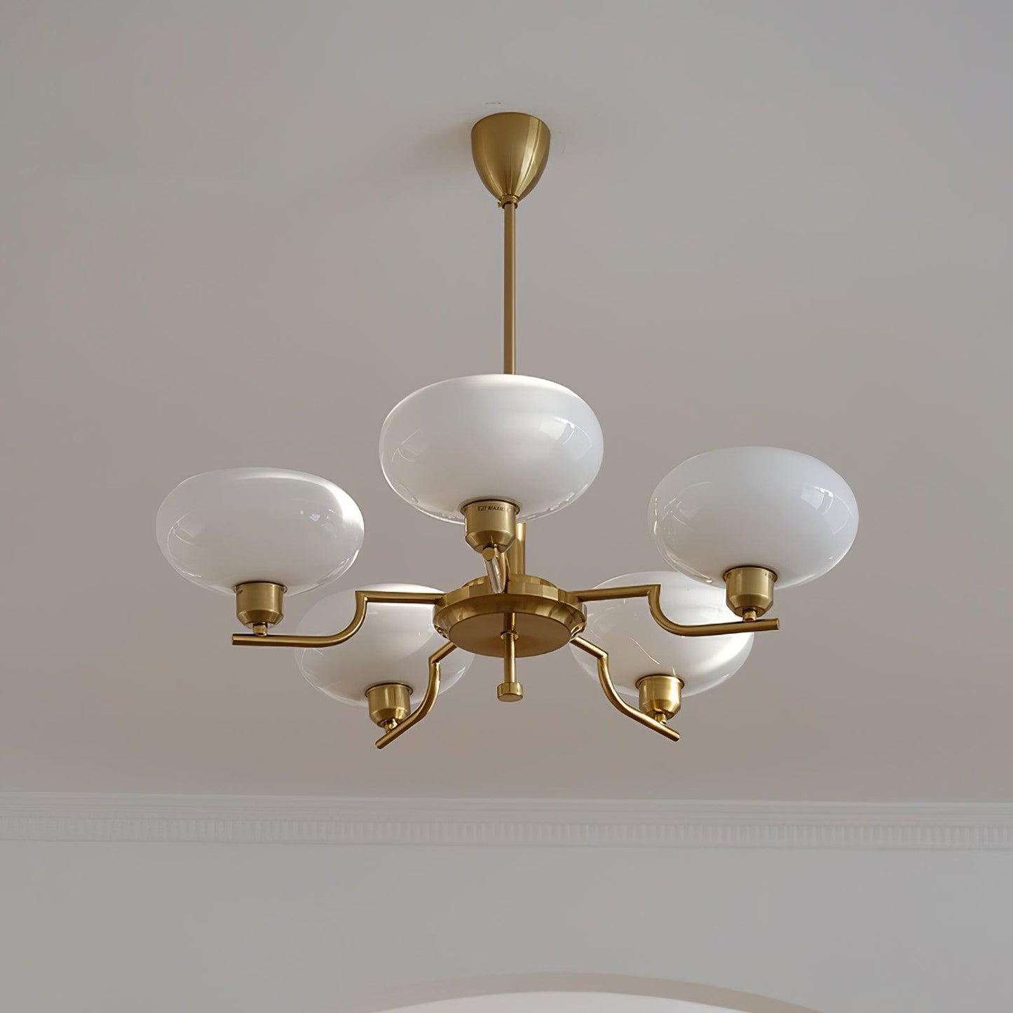 Elegant Puja Chandeliers - Adjustable Brightness & Energy Efficient